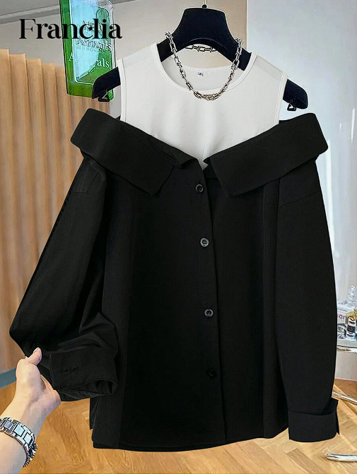 Blusa Y2K Contrast