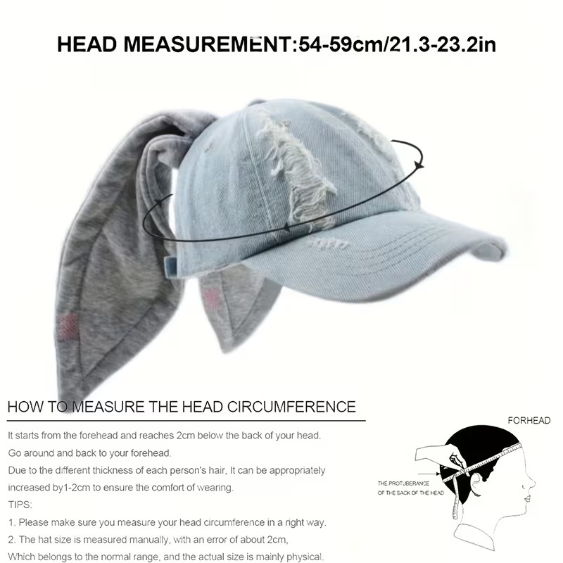 Gorra Kawaii Bunny Washed - Image 6