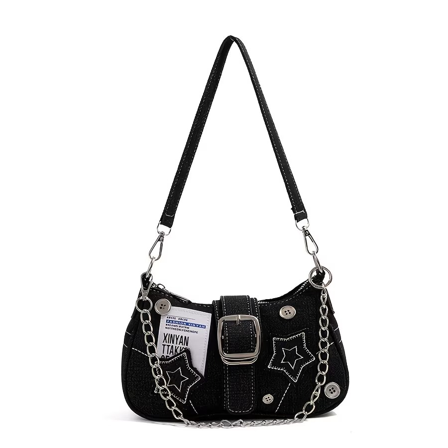 Bolso Y2K Star Chain