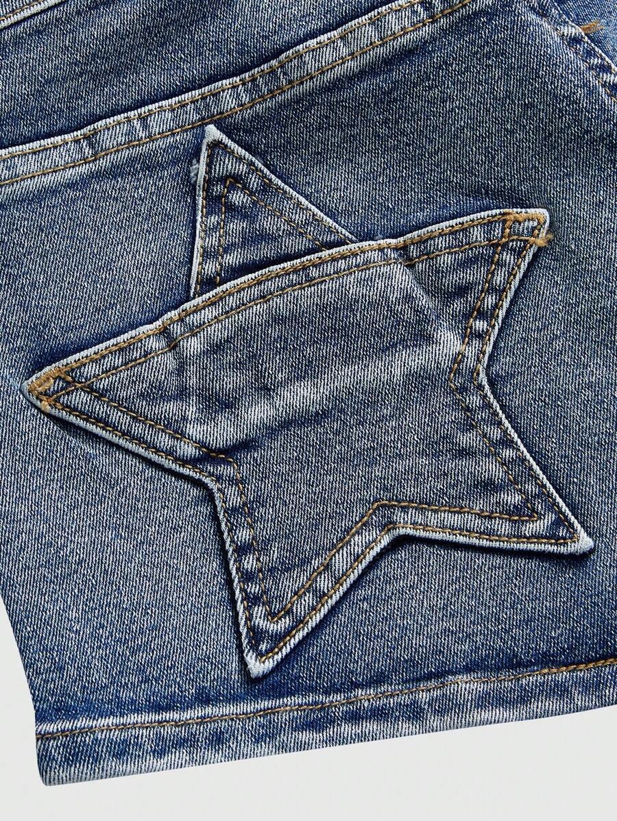 Short Y2K Star Low Rise - Image 4