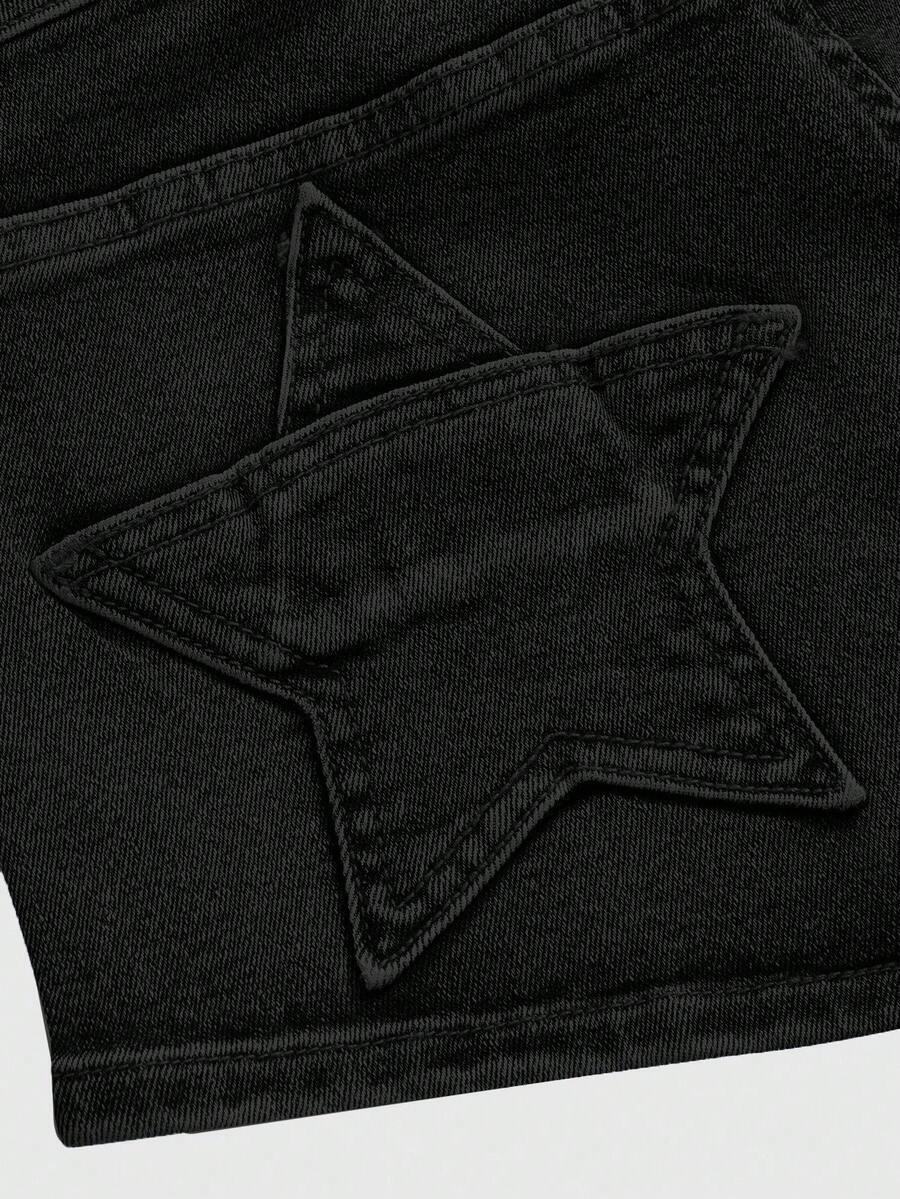 Short Y2K Star Low Rise - Image 8