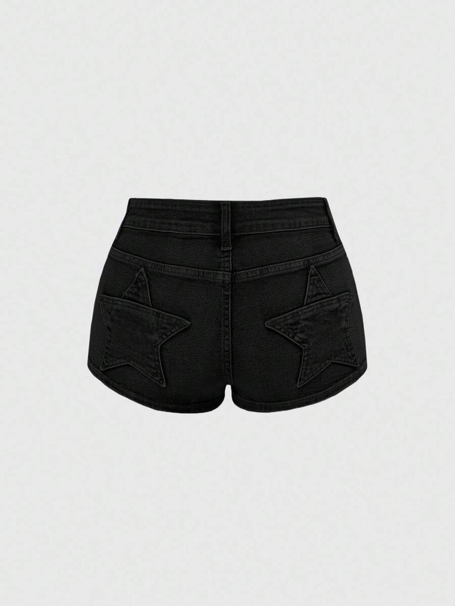Short Y2K Star Low Rise - Image 6
