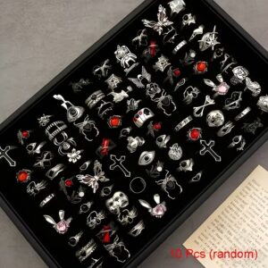 Set de Anillos Dark Alloy