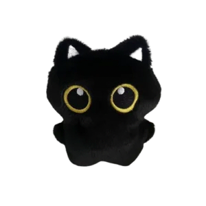 Peluches Black Cat Kawaii