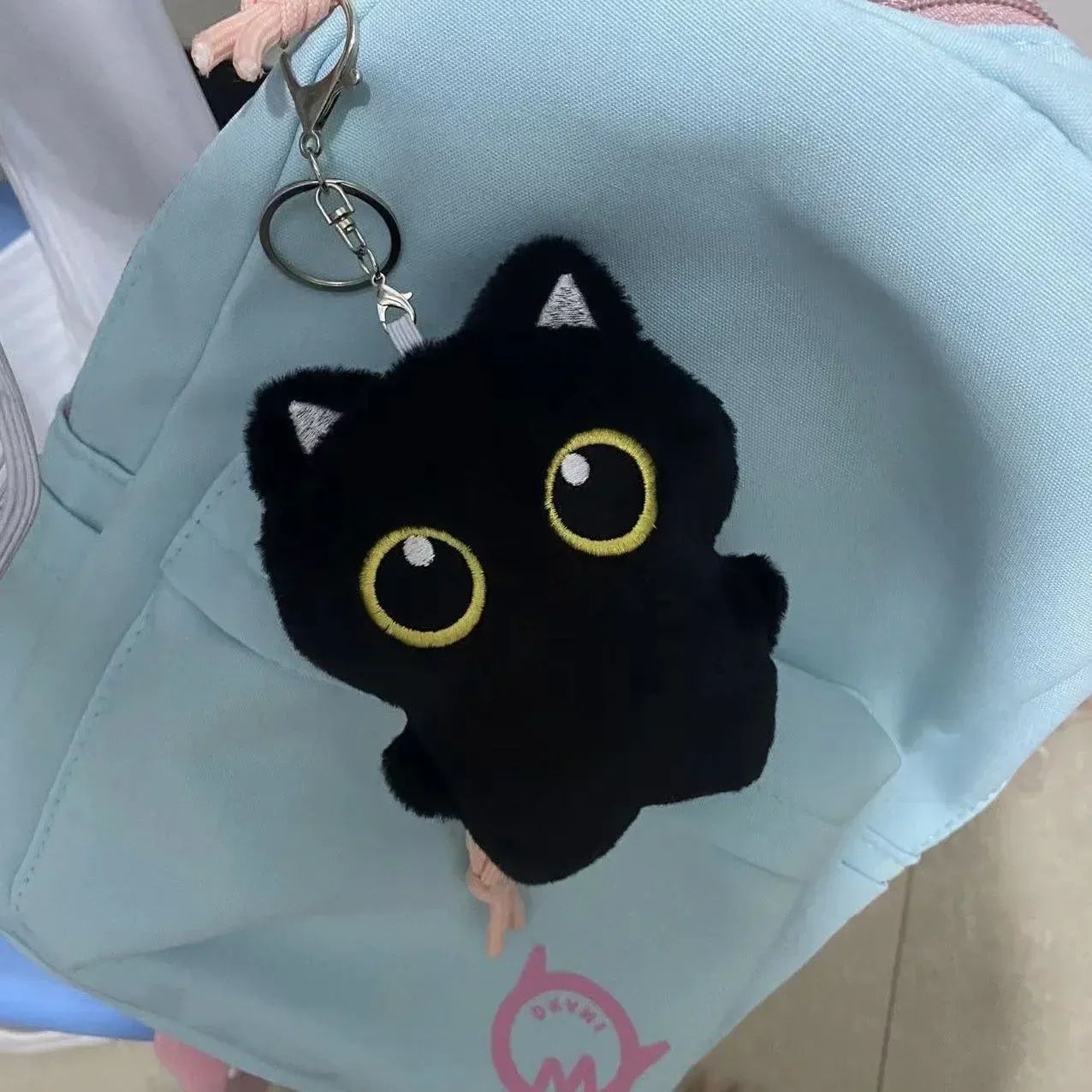 Peluches Black Cat Kawaii - Image 2